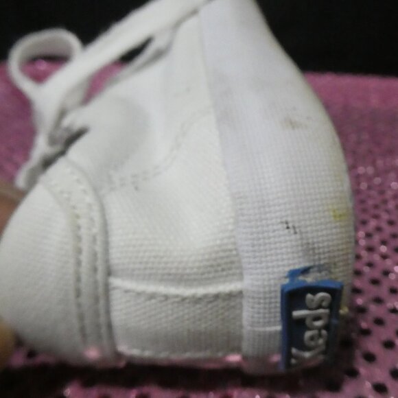 KEDS - Memory Foam Sneakers | 13M | Girls White Crew Kick '75 Shoes - Picture 15 of 15